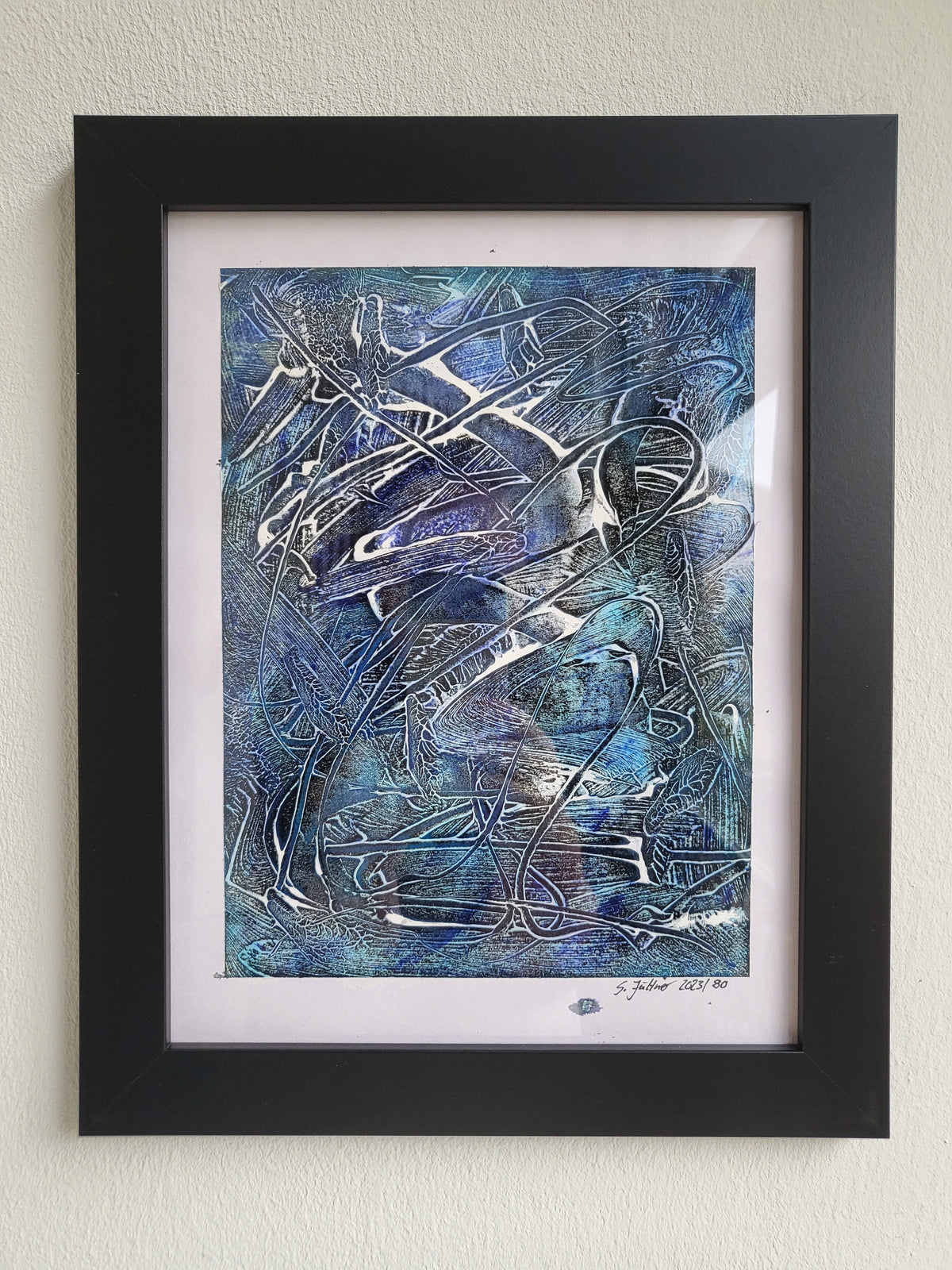 Unikat – Acrylmalerei Nr. 2023/80 "Kunst und Inspiration der Seele" – JüttnerArt-Collection