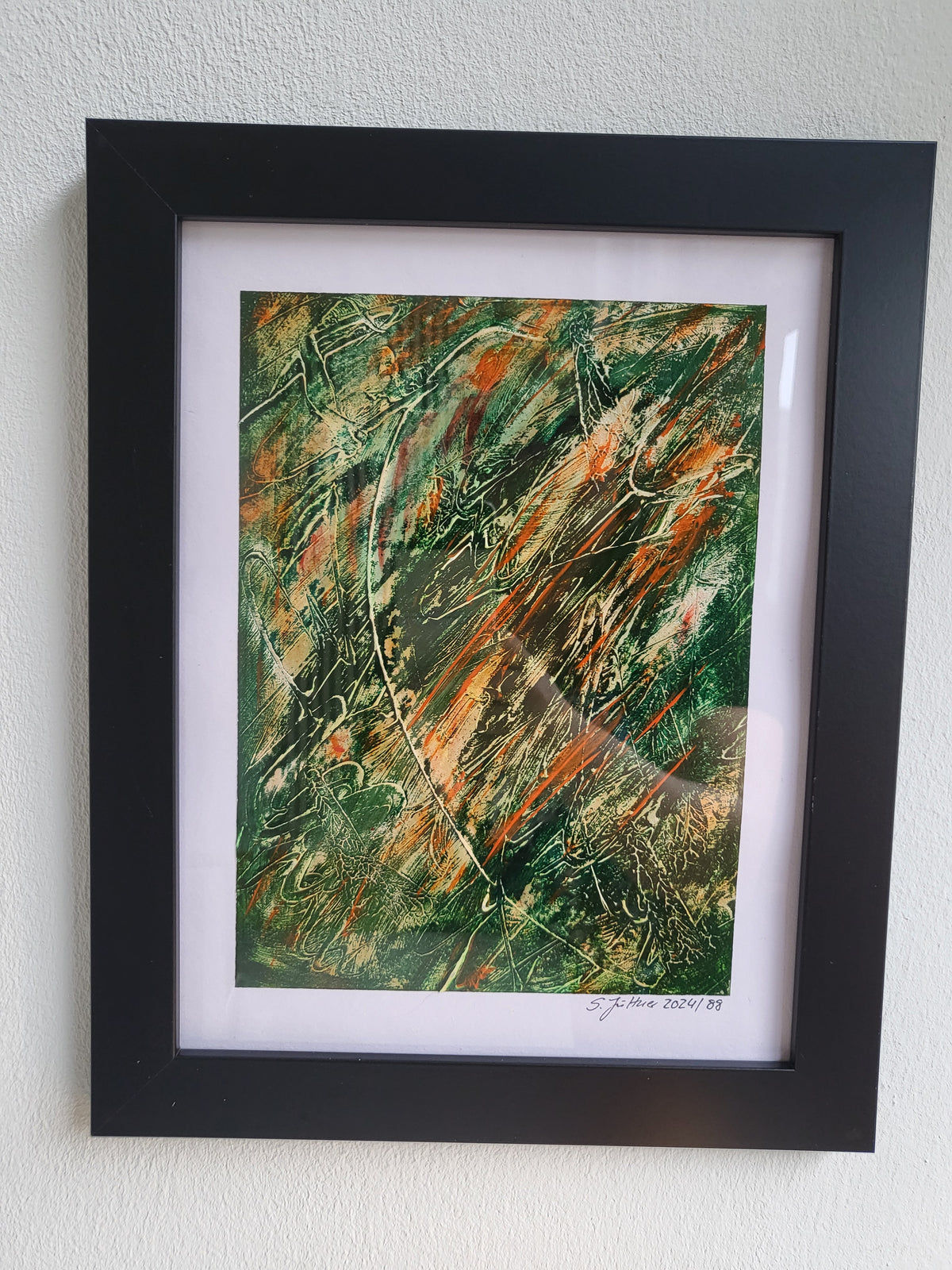 Unikat – Acrylmalerei Nr. 2024/88 "Kunst und Inspiration der Seele" – JüttnerArt-Collection
