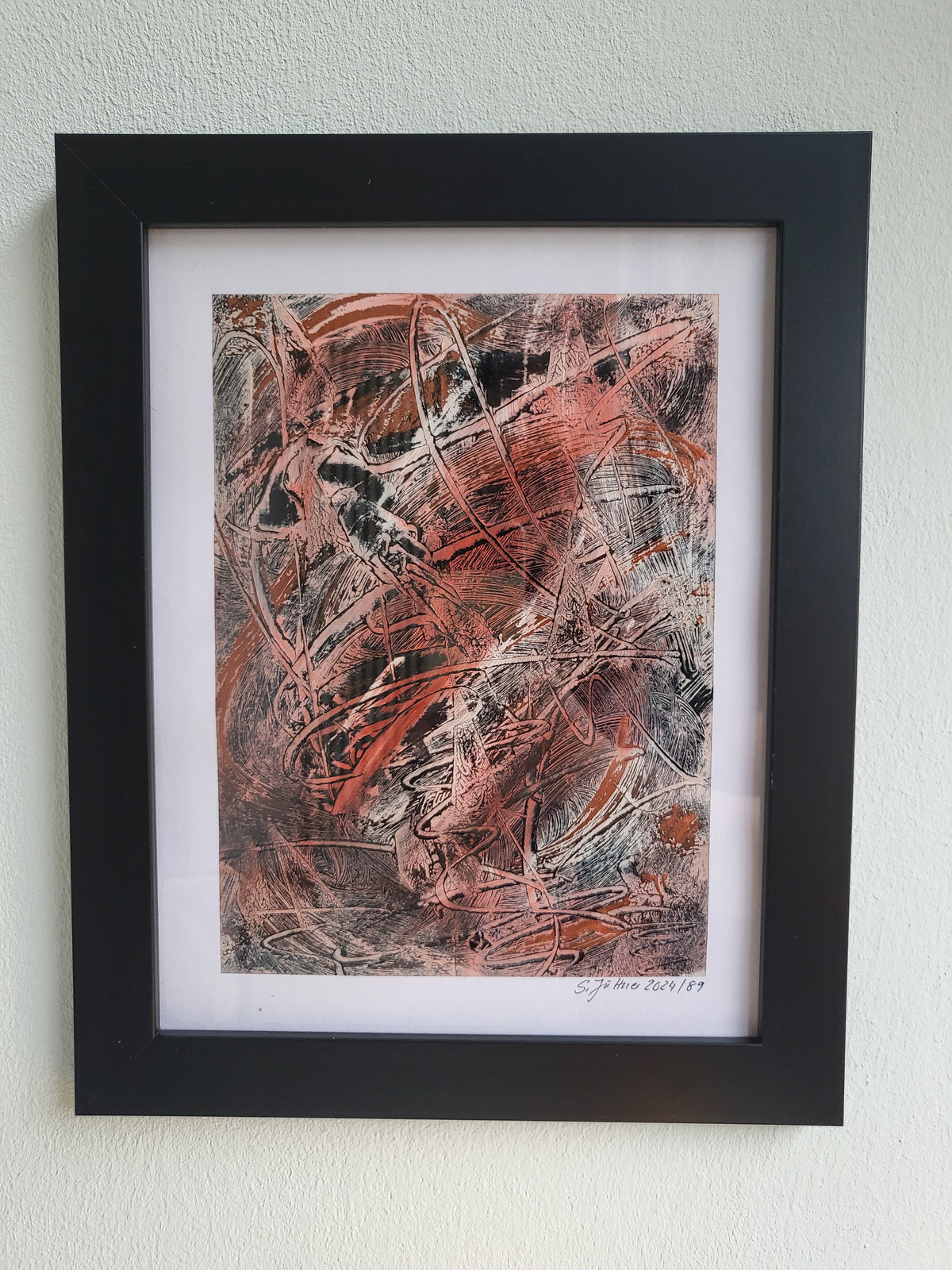 Unikat – Acrylmalerei Nr. 2024/89 "Kunst und Inspiration der Seele" – Jüttner-Art-Collection