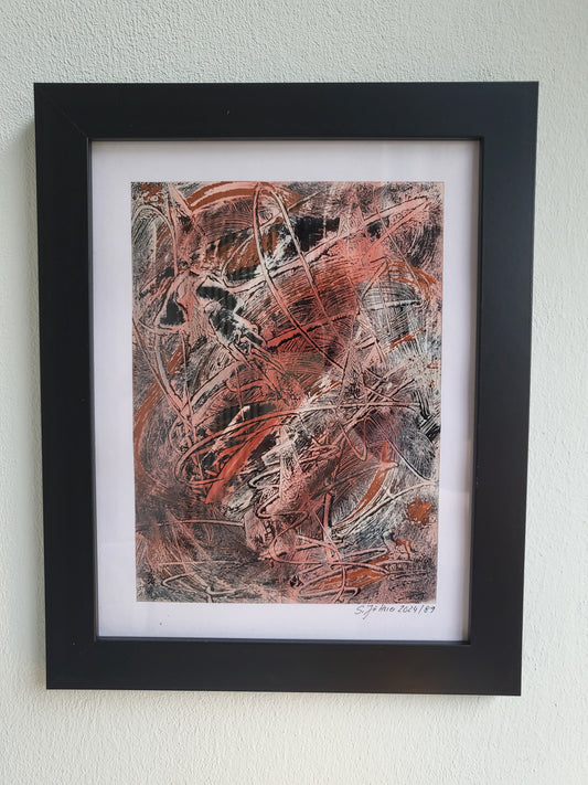 Unique – Acrylic painting No. 2024/89 "Art and Inspiration of the Soul" – Jüttner-Art-Collection
