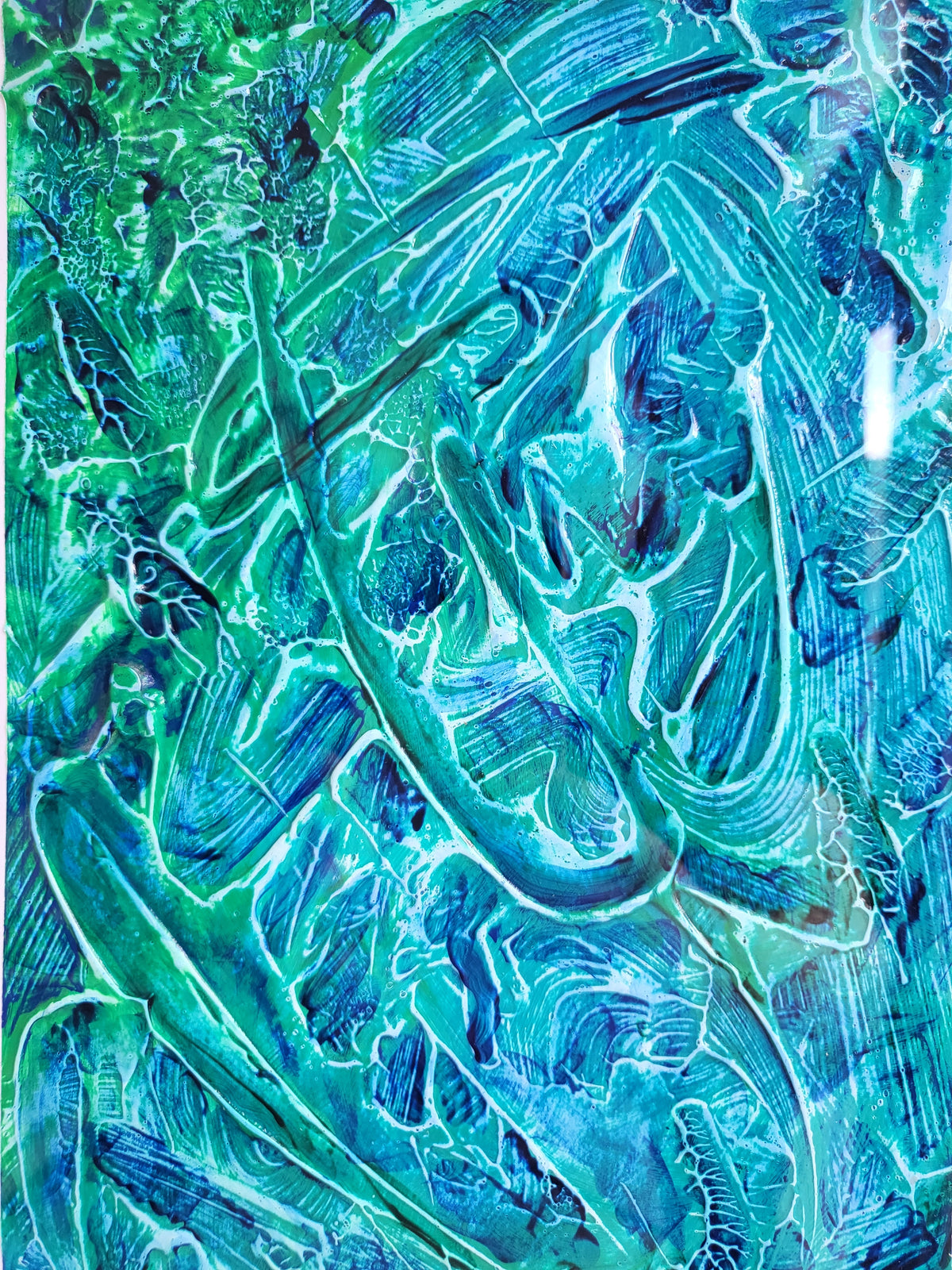 Unikat – Acrylmalerei Nr. 2024/90 "Kunst und Inspiration der Seele" – JüttnerArt-Collection