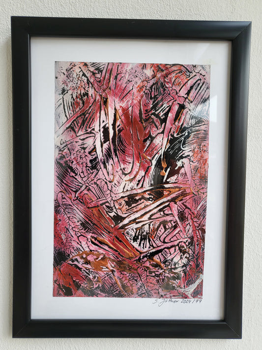 Unique – Acrylic painting No. 2024/99 "Art and Inspiration of the Soul" – Jüttner-Art-Collection