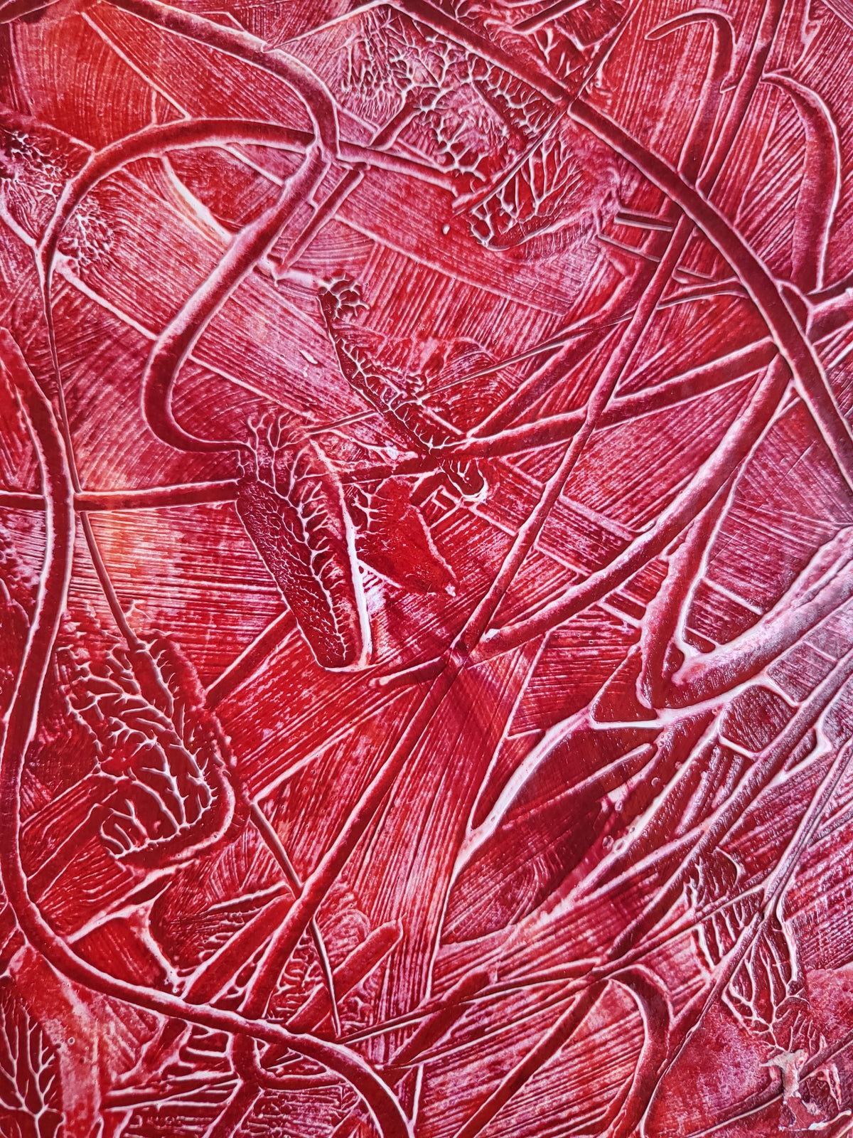 UNIQUE - Acrylic painting No. 2024/99 - "Art and inspiration of the soul" - 21 cm x 29.7 cm including frame - JüttnerArt-Collection