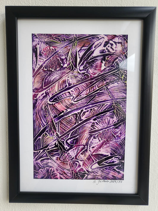Unique – Acrylic painting No. 2024/97 "Art and inspiration of the soul to dream" – JüttnerArt-Collection