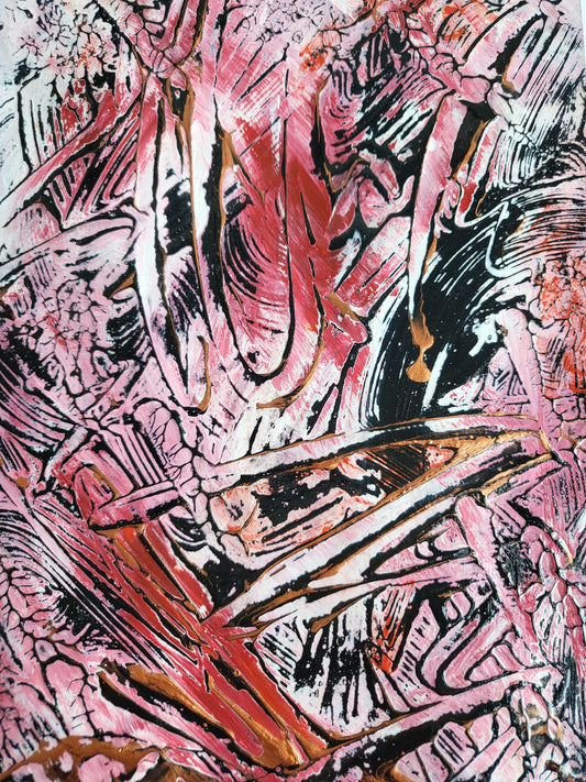 Unique – Acrylic painting No. 2024/99 "Art and Inspiration of the Soul" – Jüttner-Art-Collection